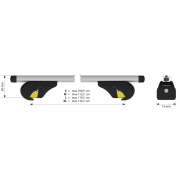 Nordrive Tetőcsomagtartó VW T-Roc