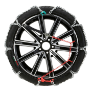 SnowDrive S-16 VAN & SUV Gr.26,7 - hóláncok 16mm