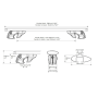 Menabo Fender Black XL tetőcsomagtartó Land Rover Discovery Sport (L550)