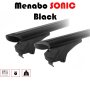 Menabo Sonic Alu Black tetőcsomagtartó Dacia Lodgy