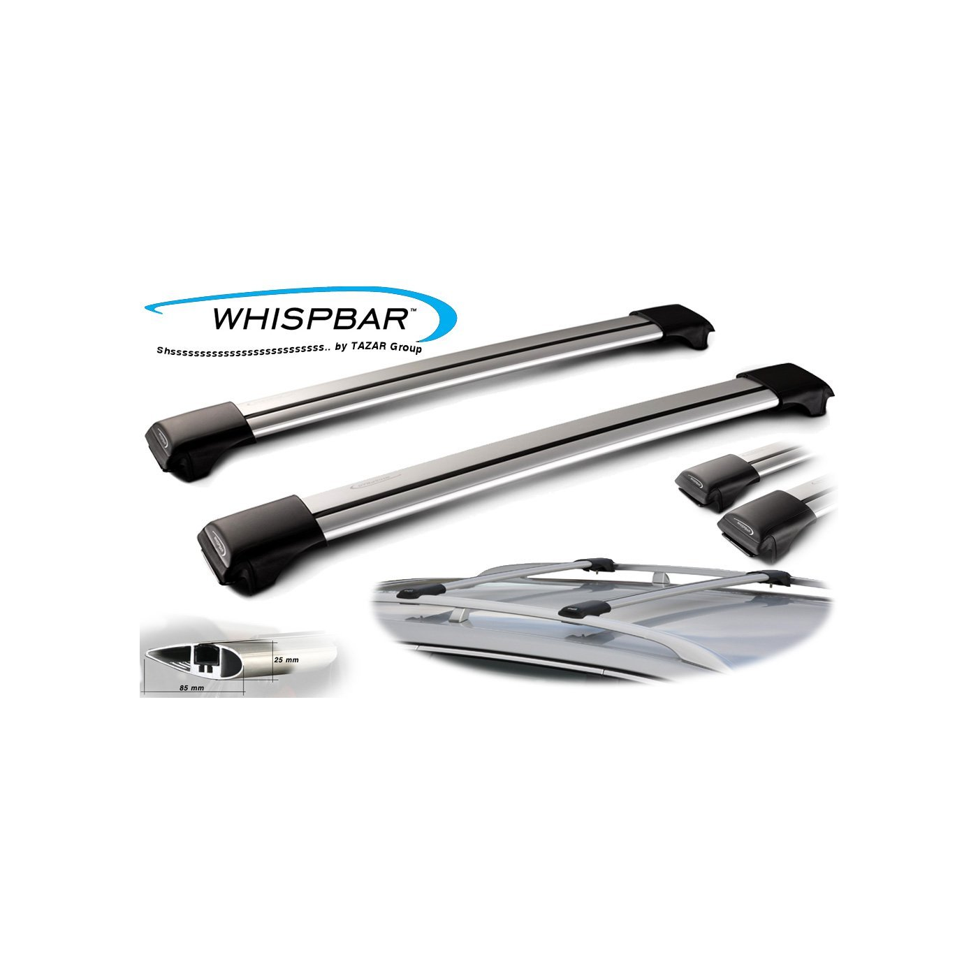 Whispbar Tetőcsomagtartó VW Golf Plus