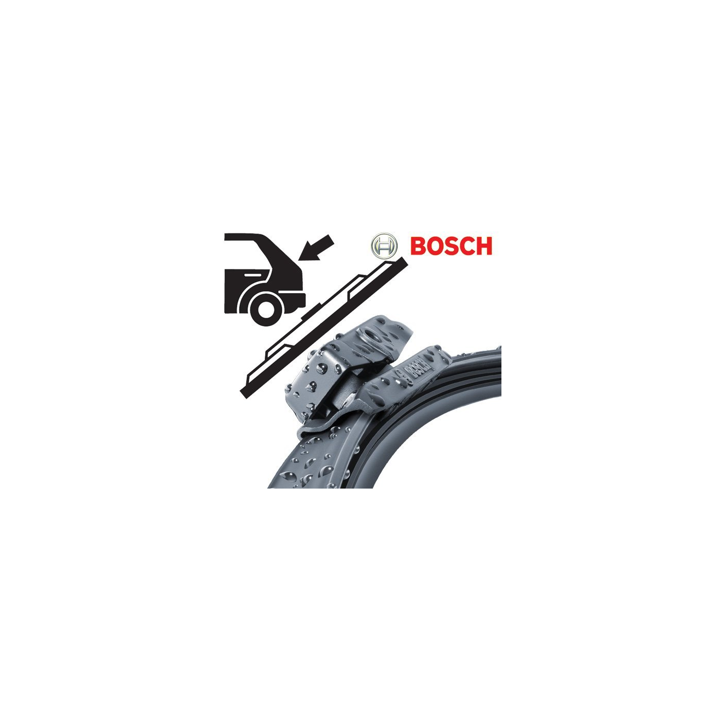 Bosch Hátsó ablaktörlő VW Golf IV